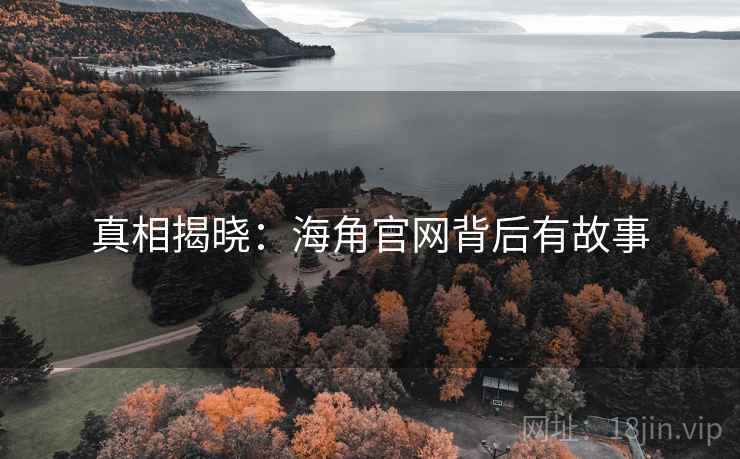 真相揭晓：海角官网背后有故事